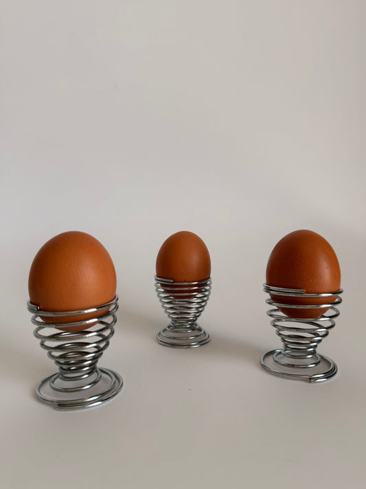 Spiral egg cups