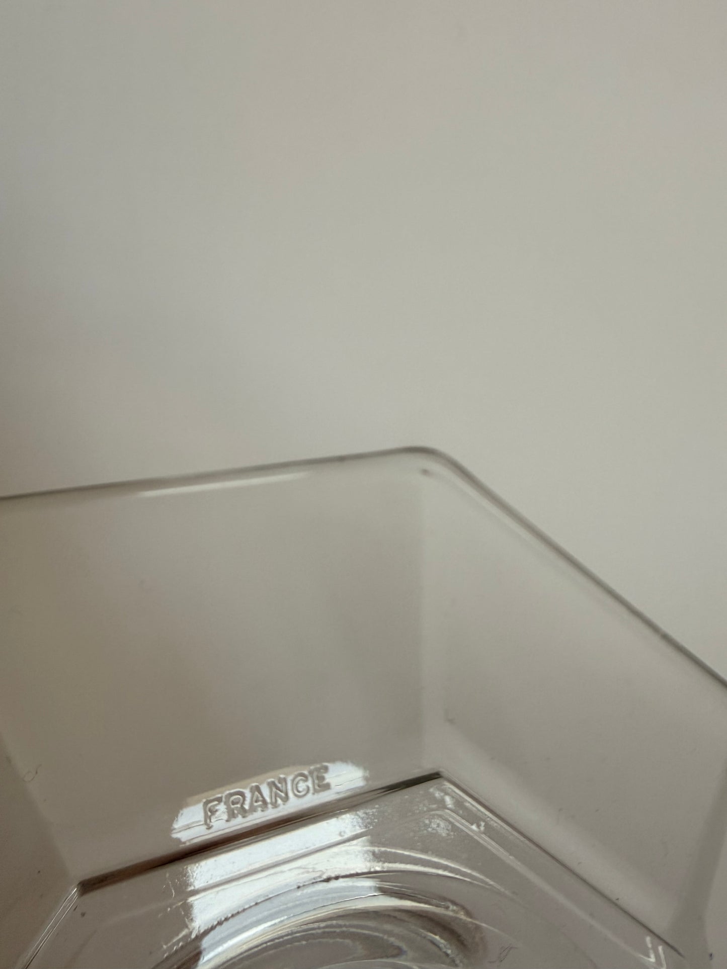 Arcoroc France 80's stackable egg cups