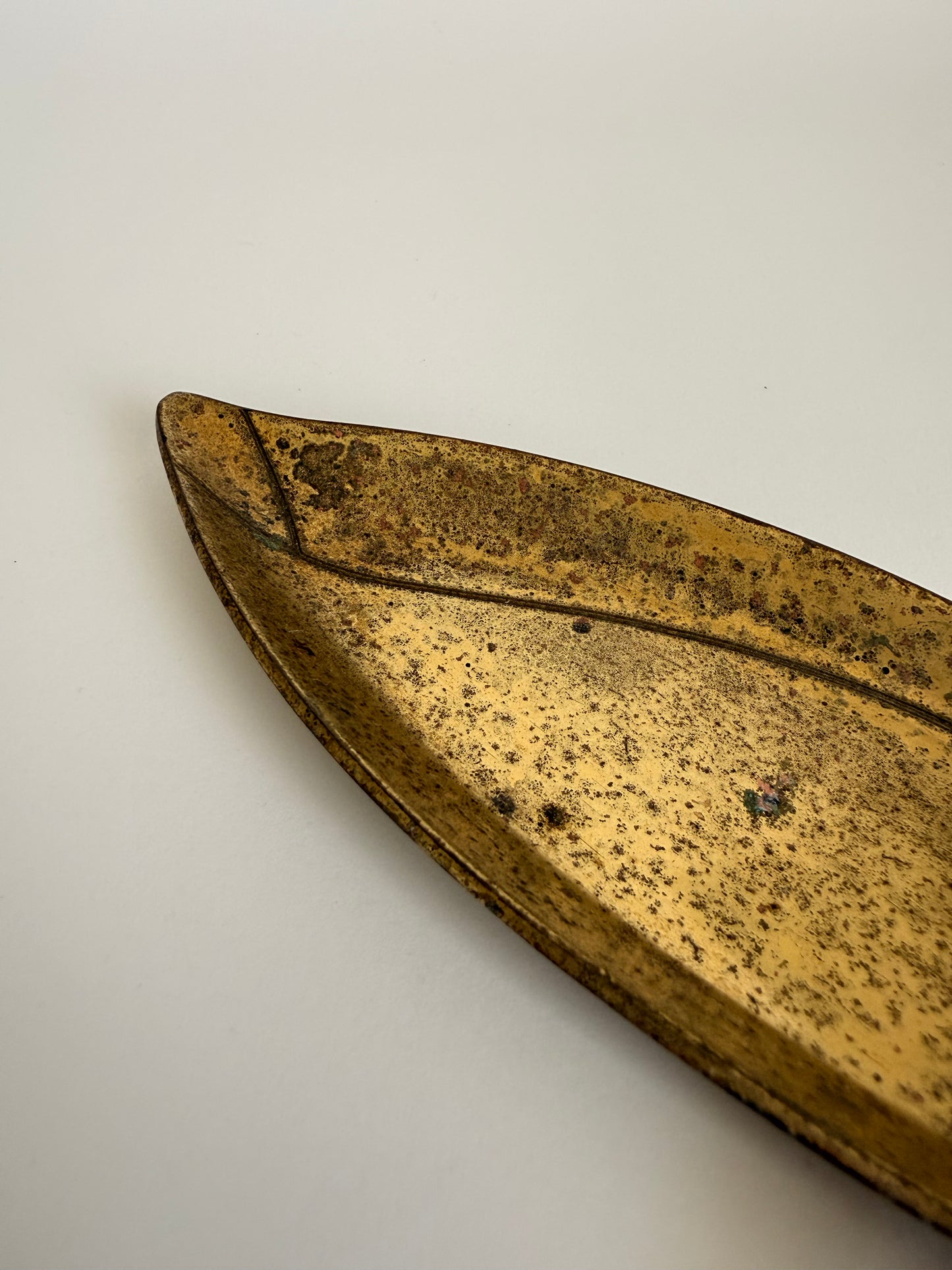 Brass duck dish