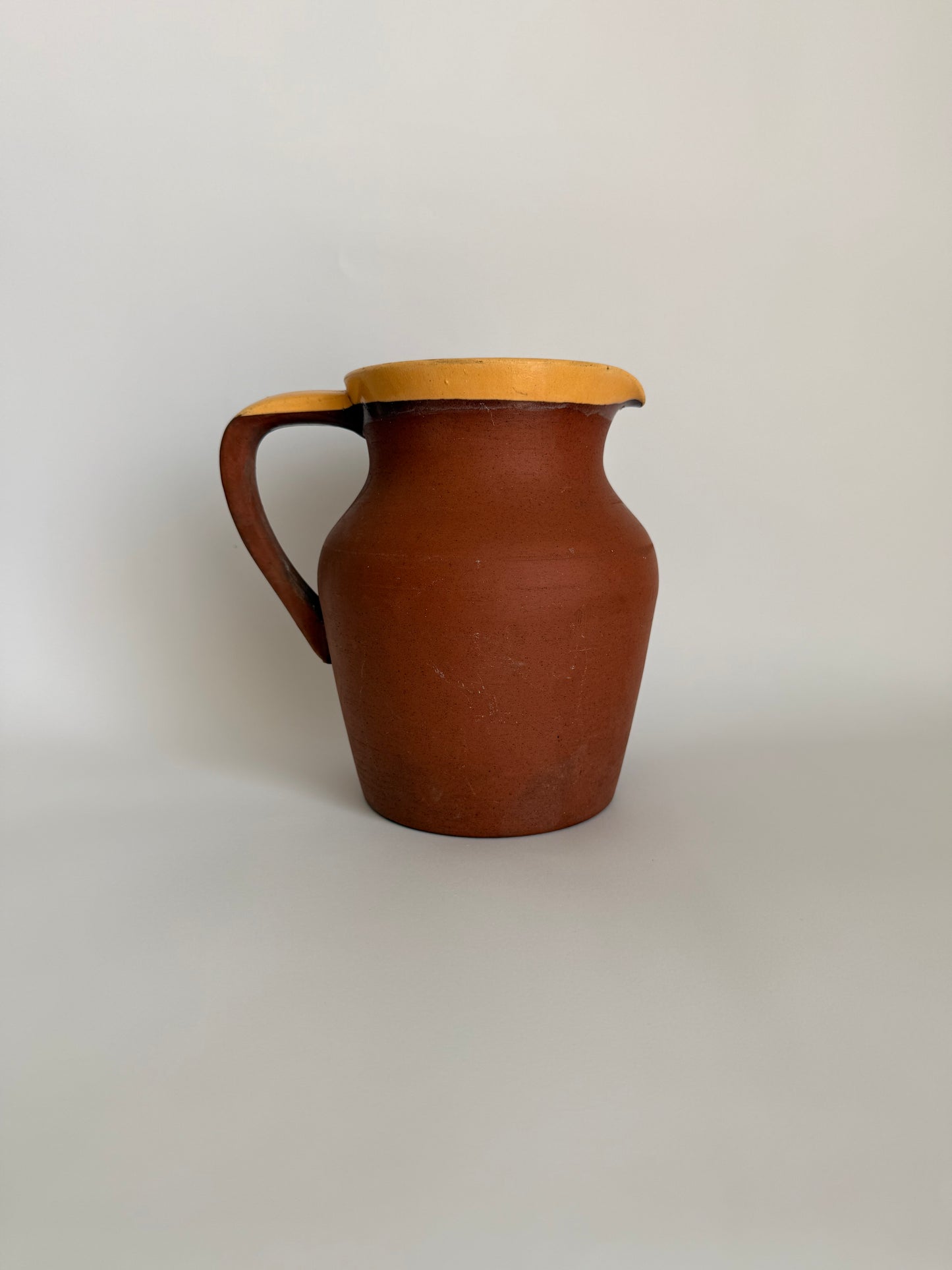 Terracotta jug