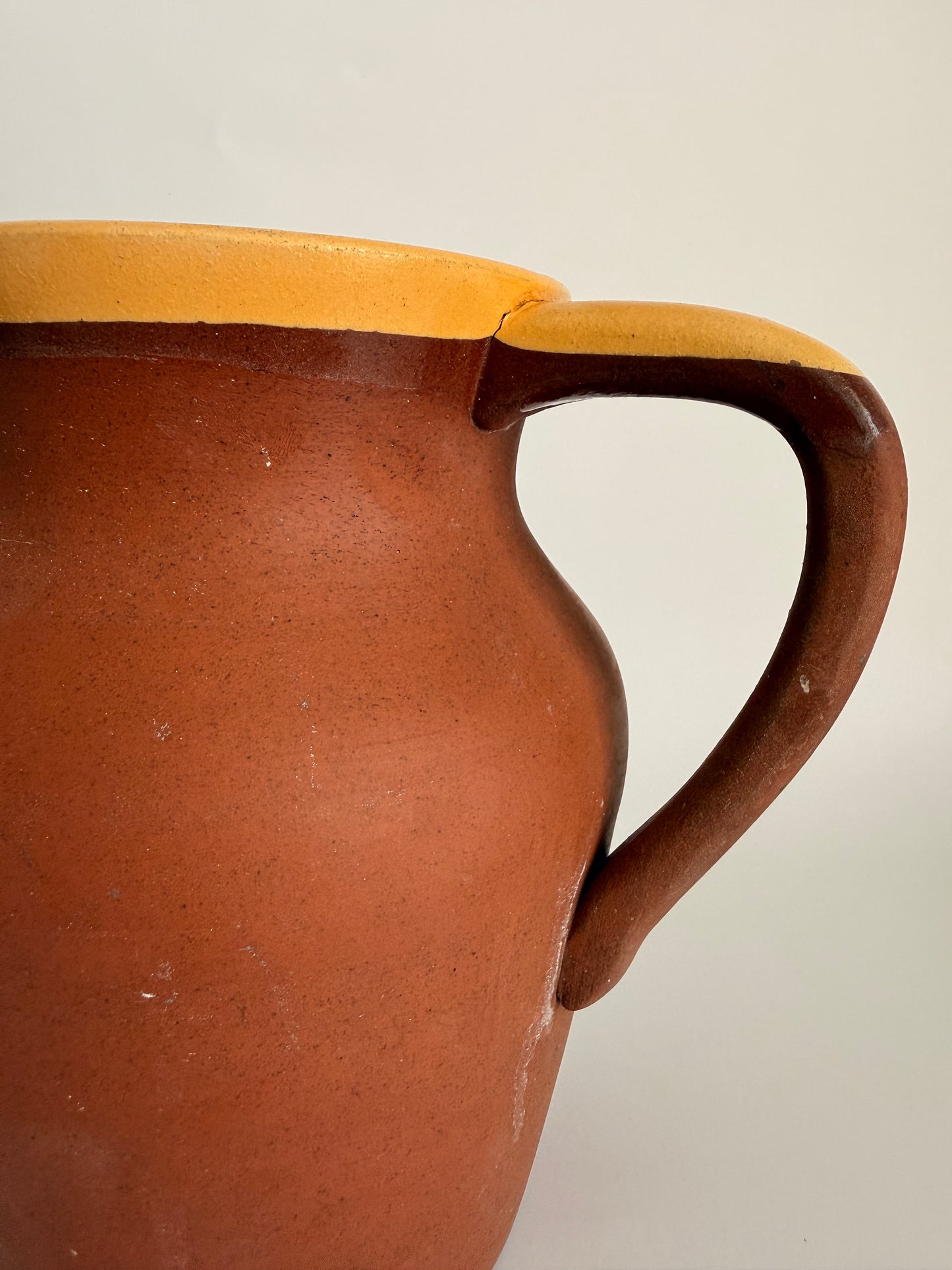 Terracotta jug