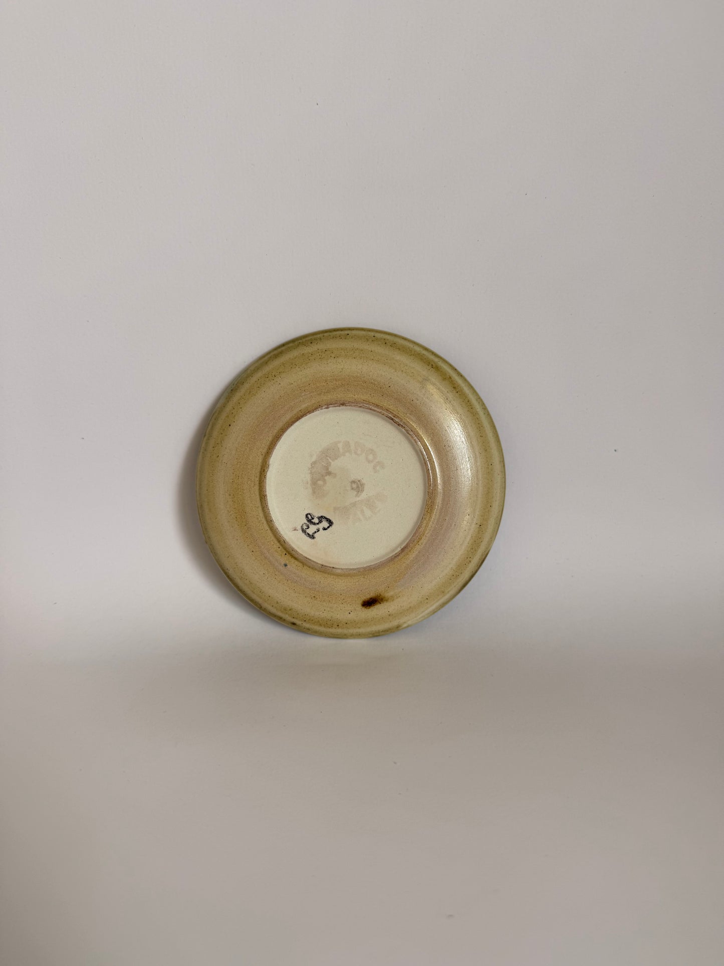 Porthmadog pottery floral dish