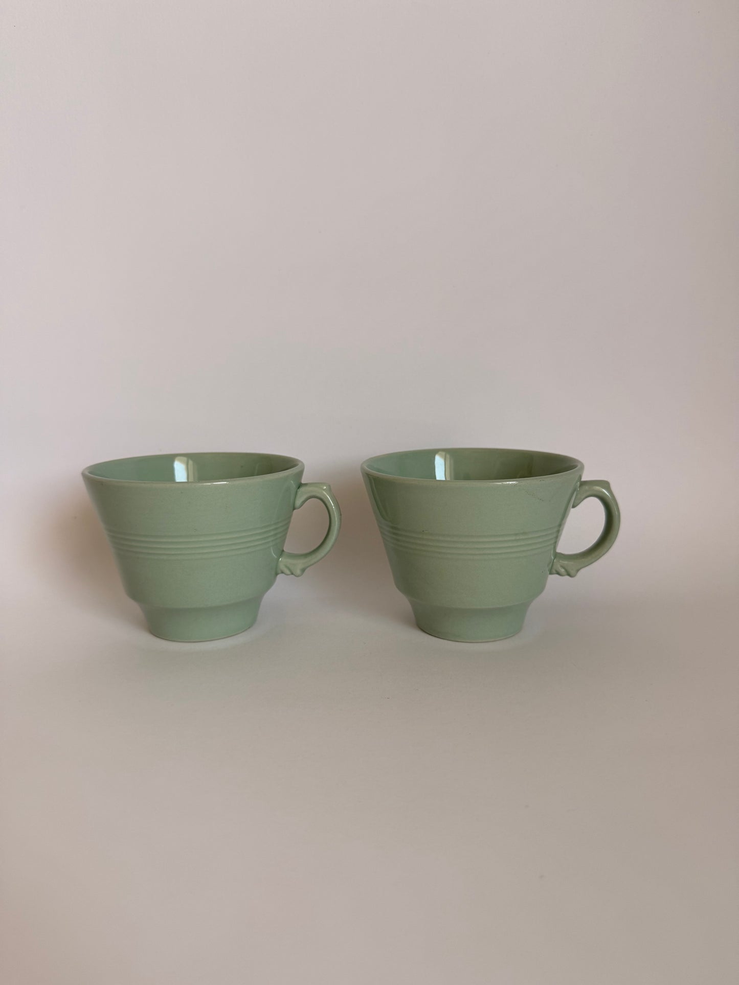 Woods Ware Beryl cups