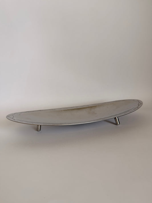 LRI Borrowdale hand beaten stainless steel dish