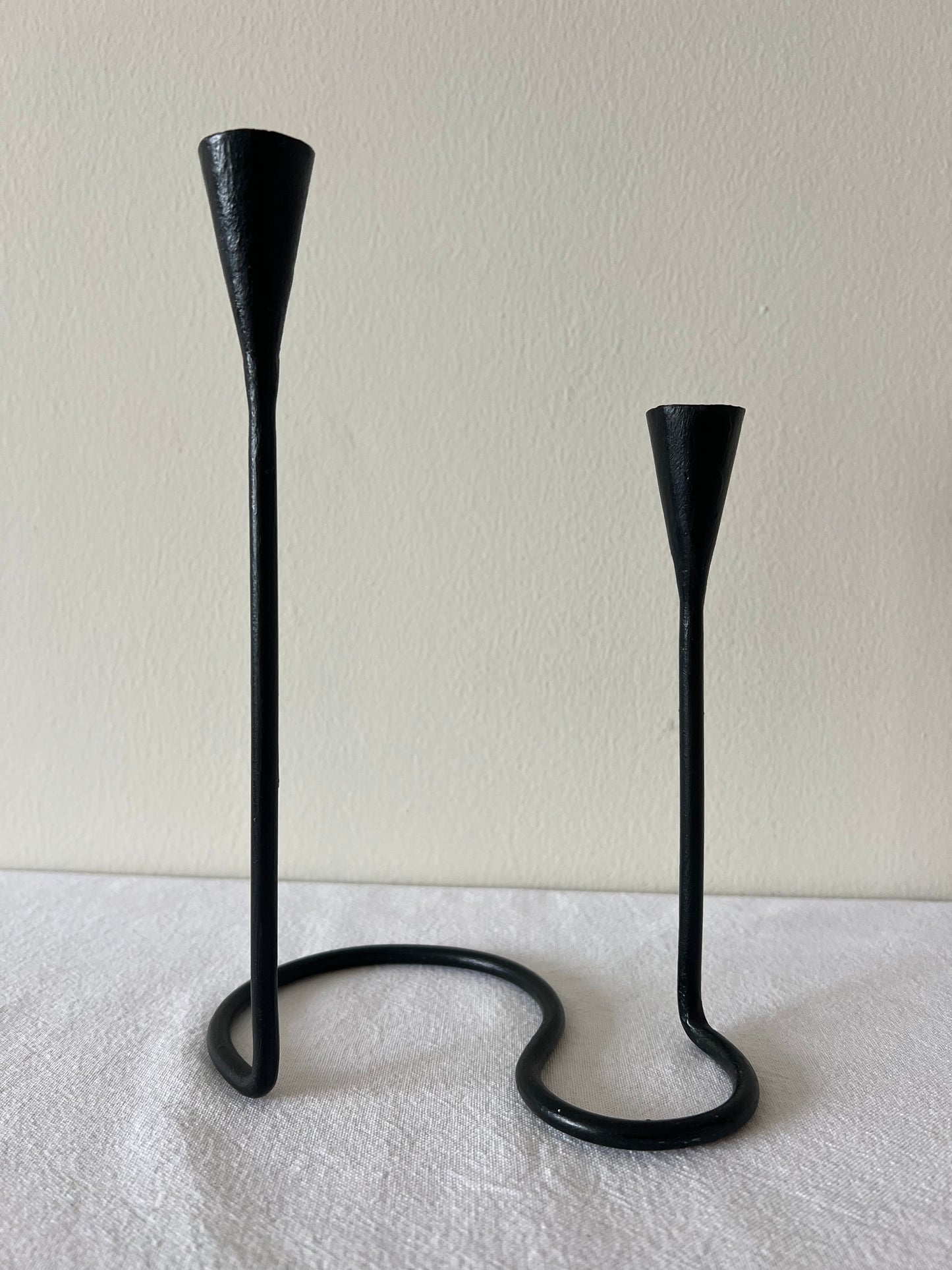 Brutalist handmade candle holder