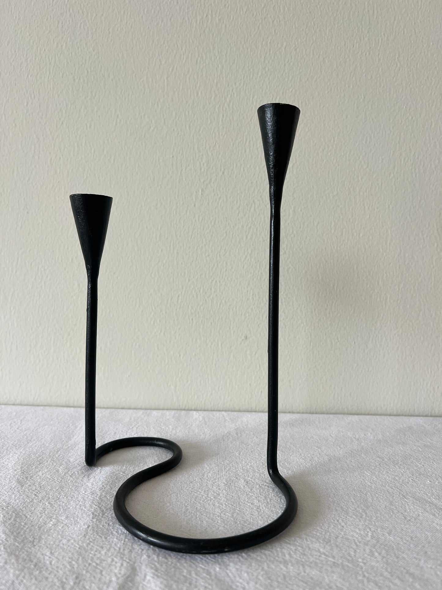 Brutalist handmade candle holder