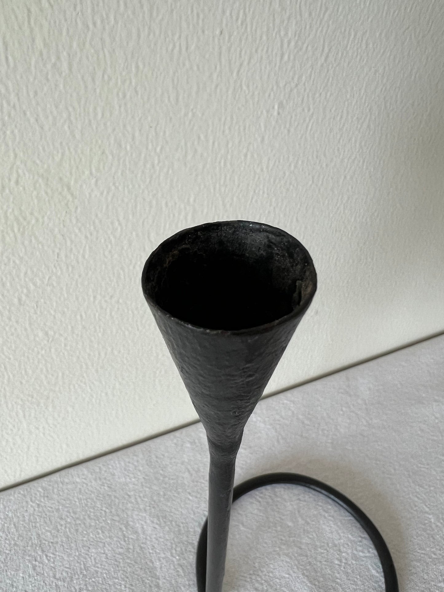 Brutalist handmade candle holder