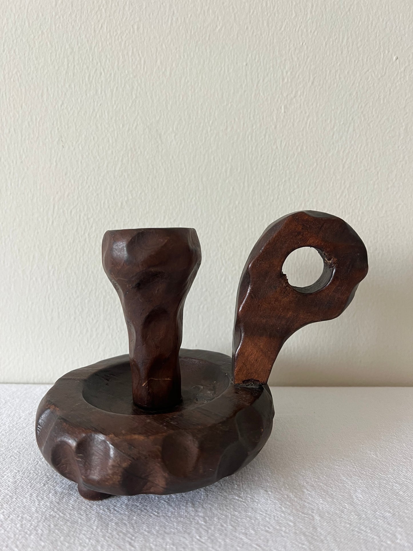 Spanish Pigot candle stick holder