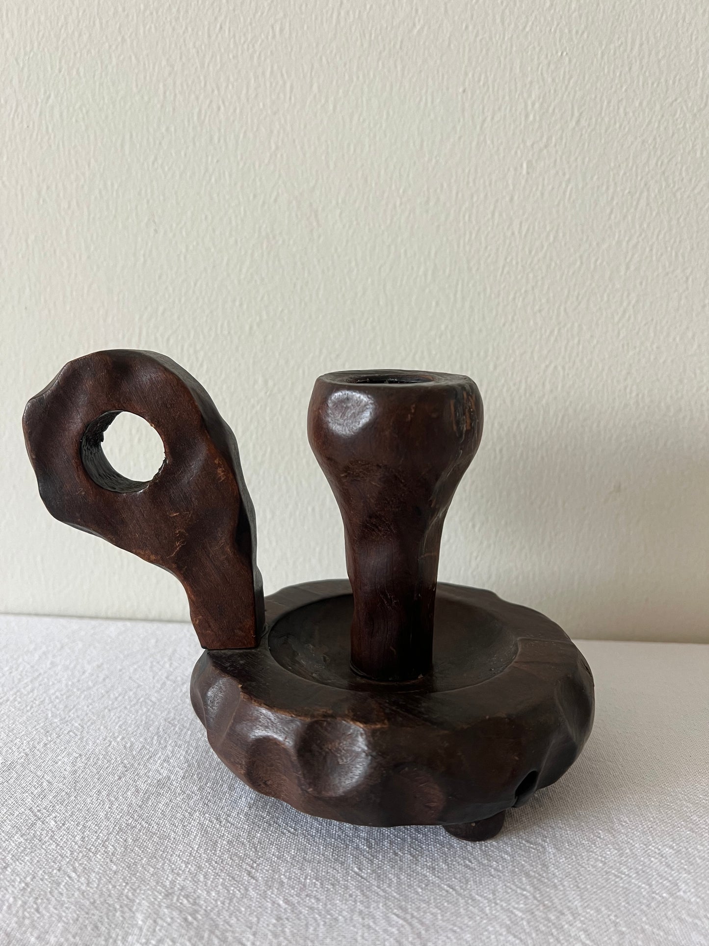 Spanish Pigot candle stick holder