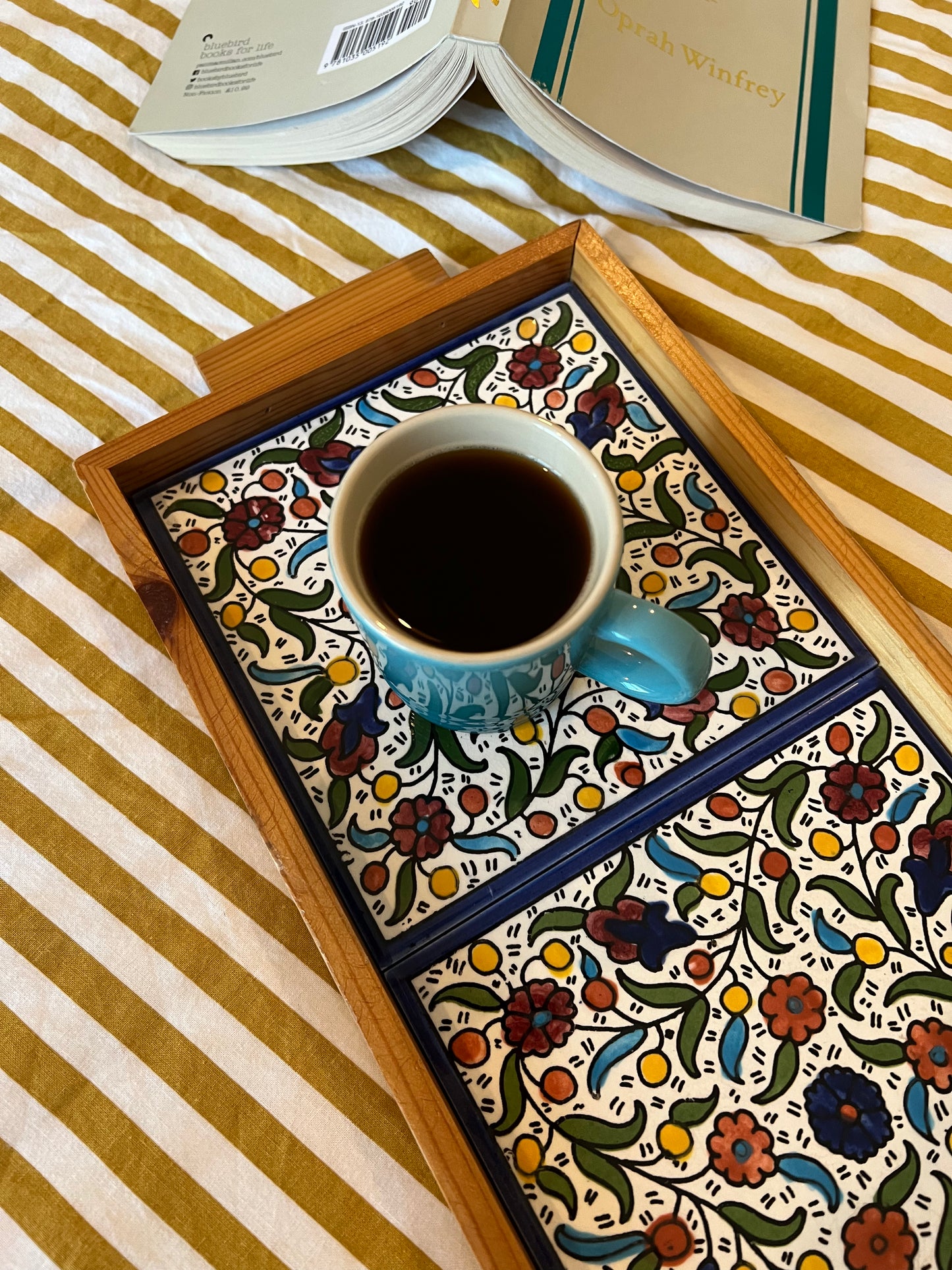 Tiled tray