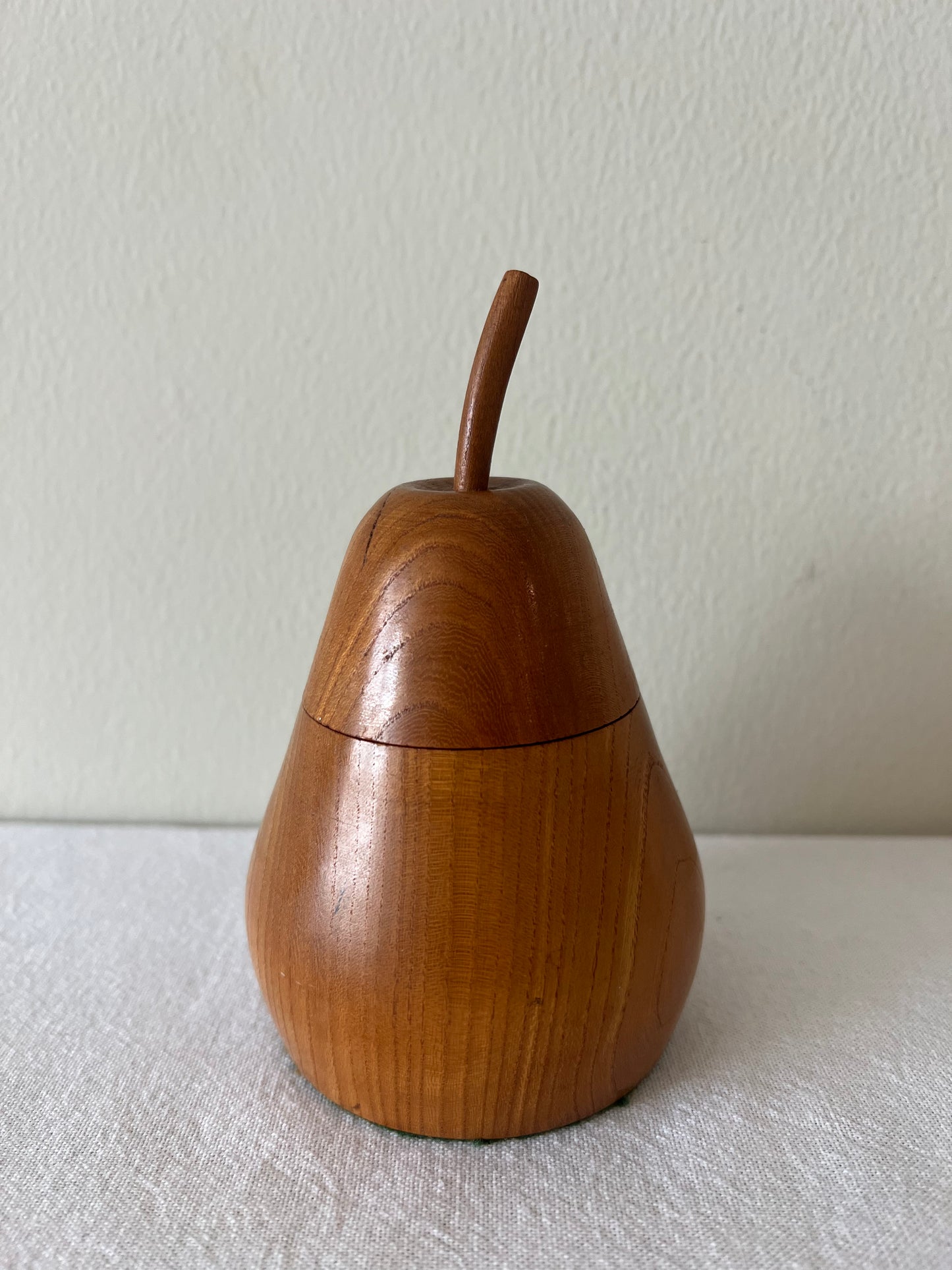 Wooden pear