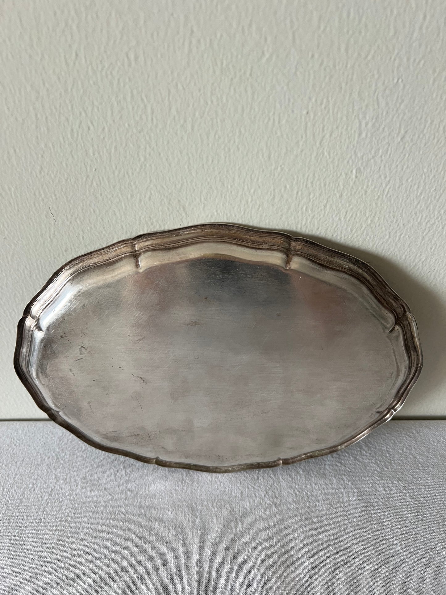 Silver plated tray