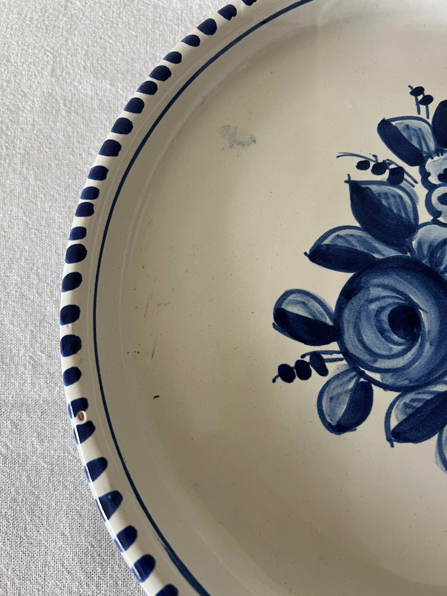 Hand painted Italian plate