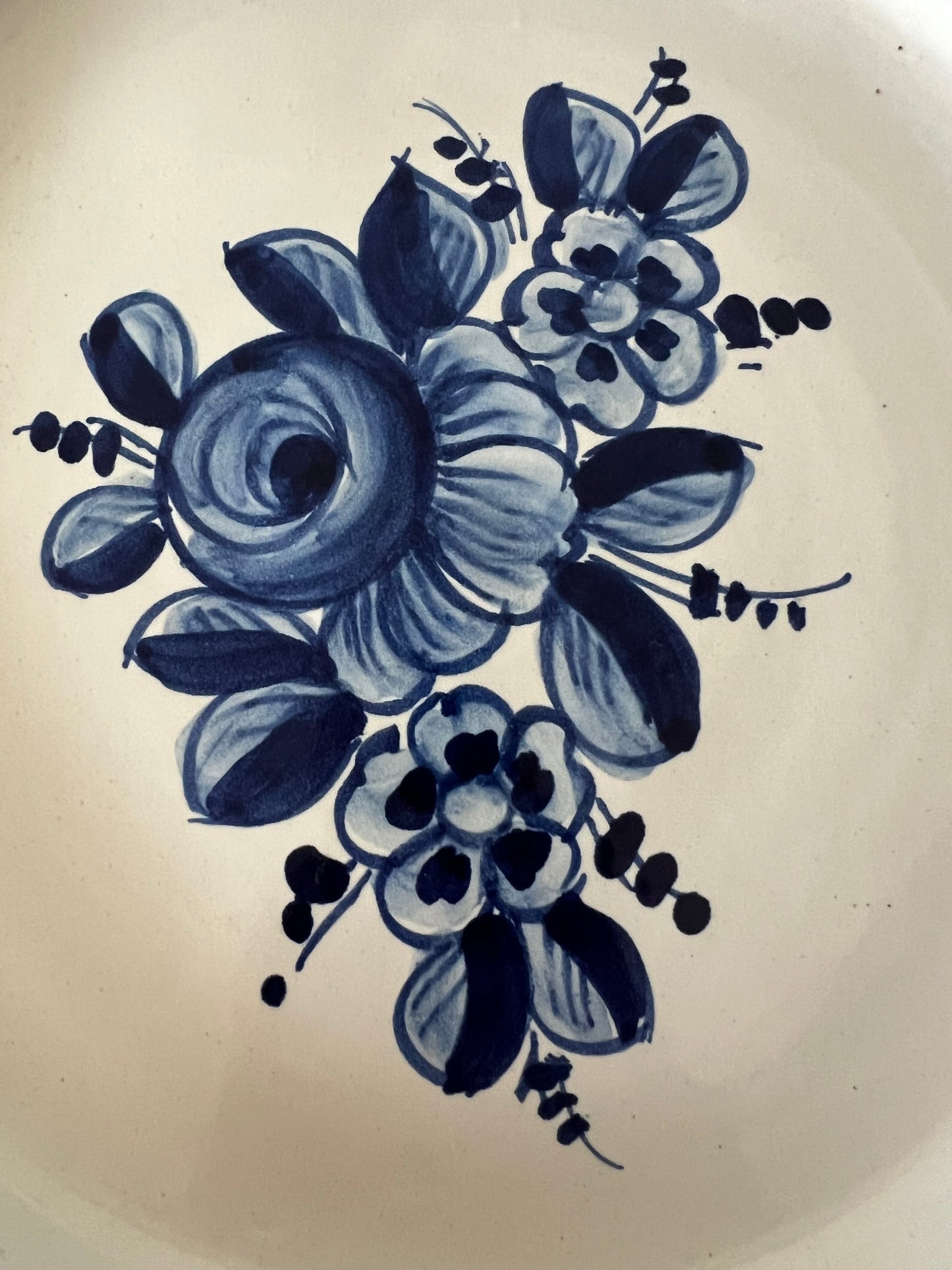Hand painted Italian plate