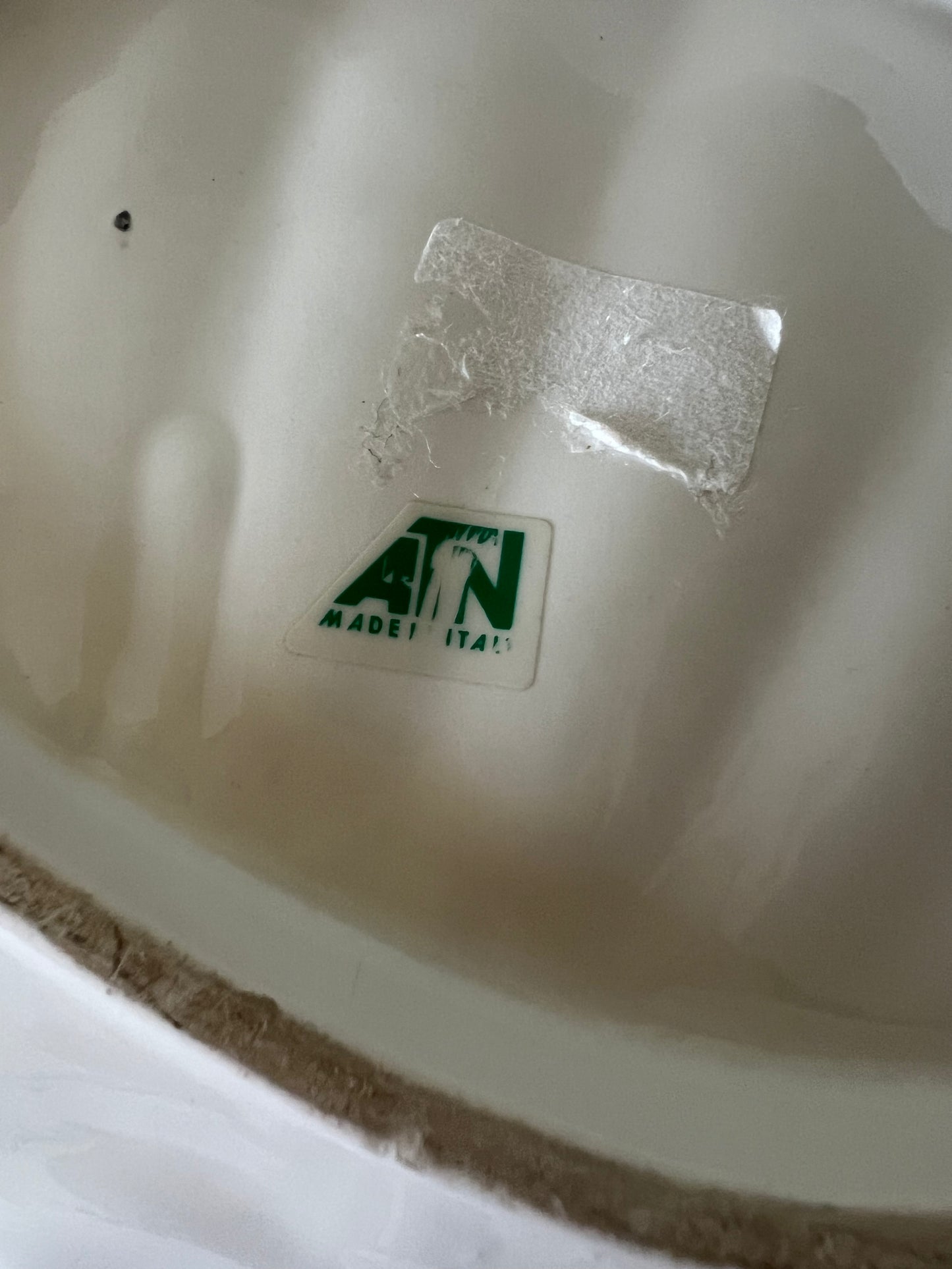 Italian ceramic shell