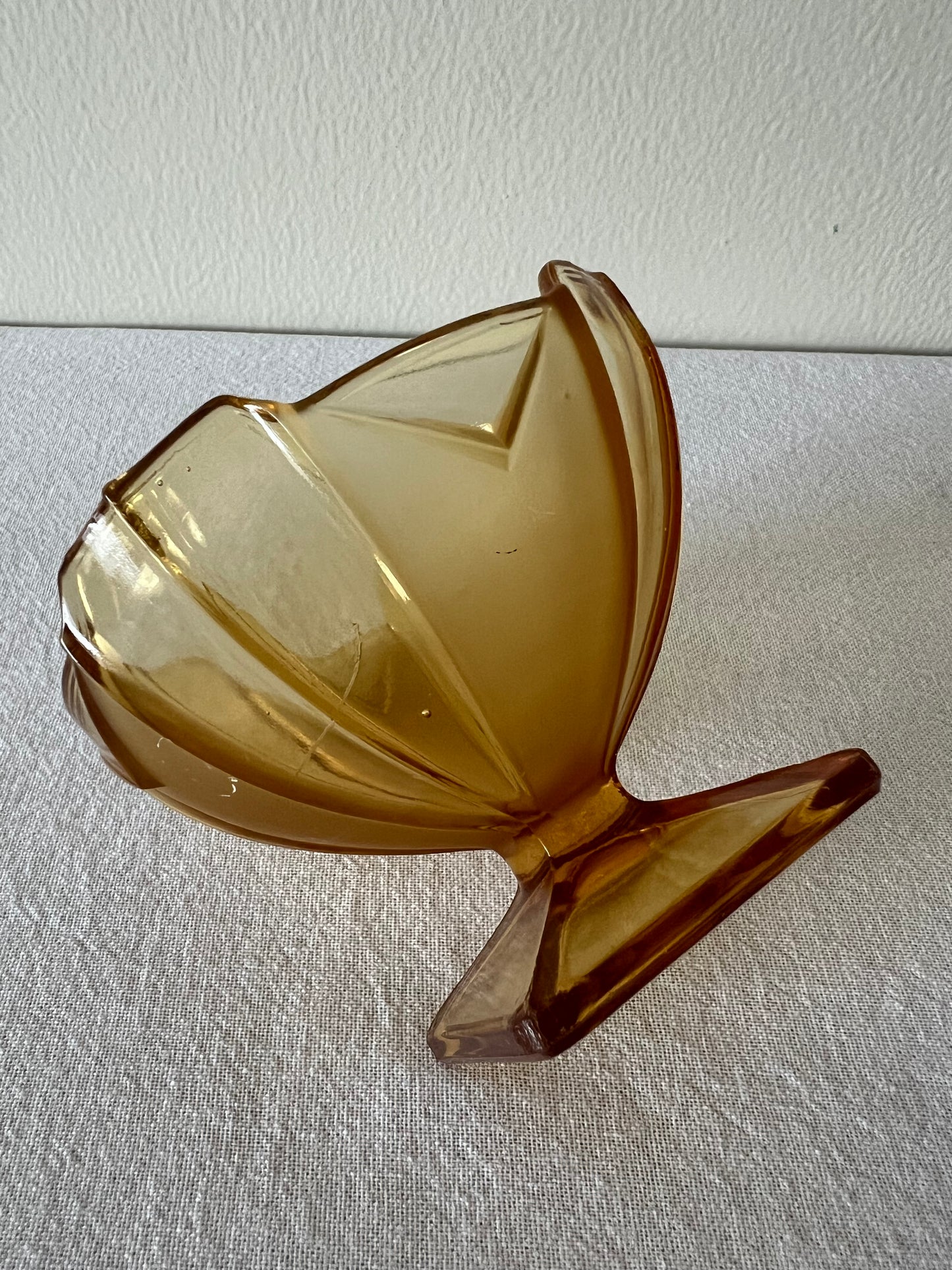 Glass dessert dishes