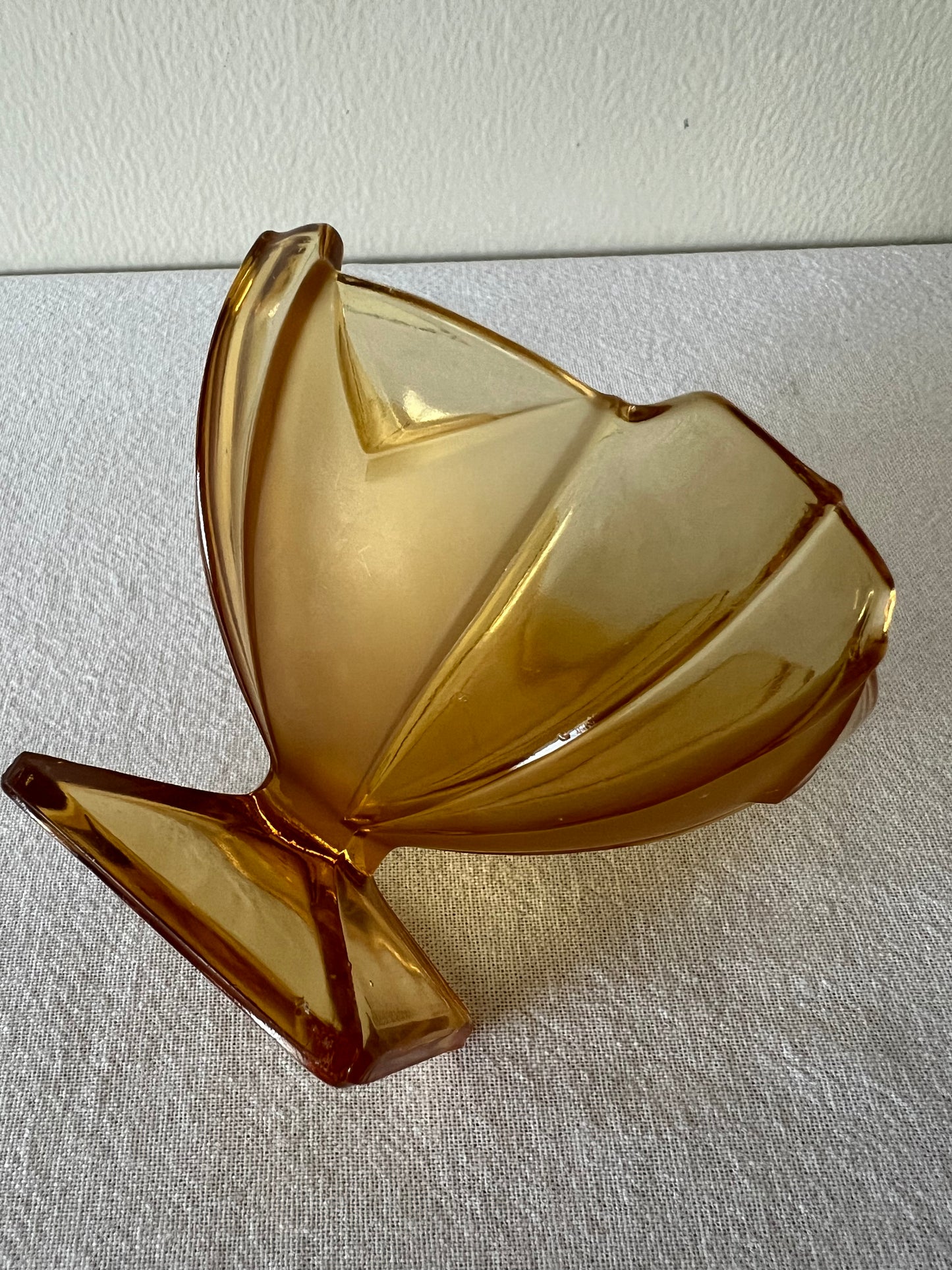 Glass dessert dishes