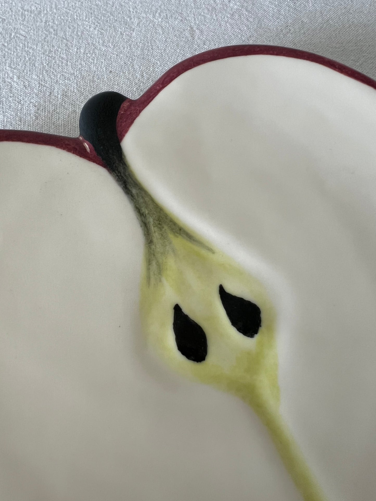 Italian apple plate