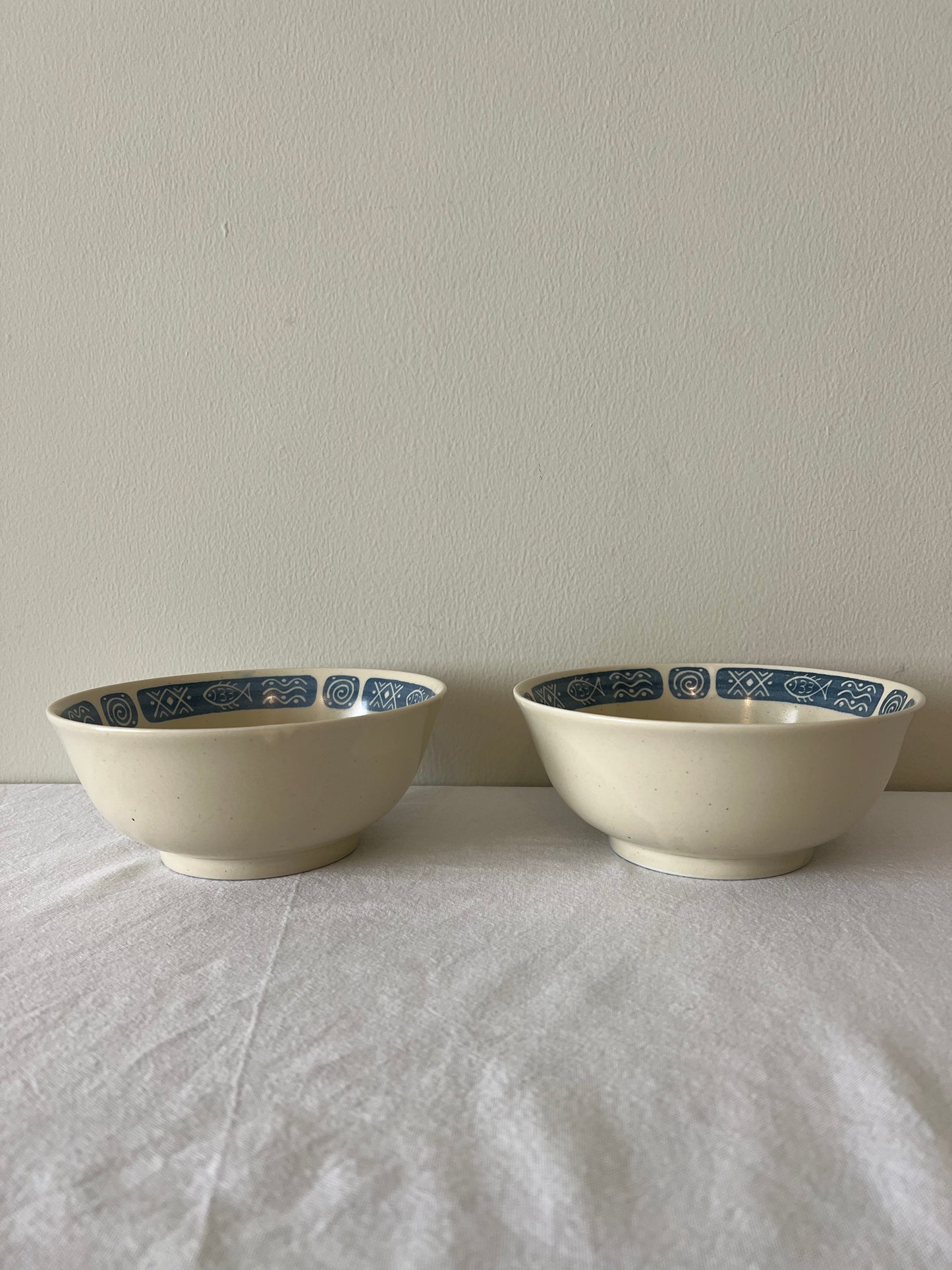 Set of 2 Ramen / Pasta bowls